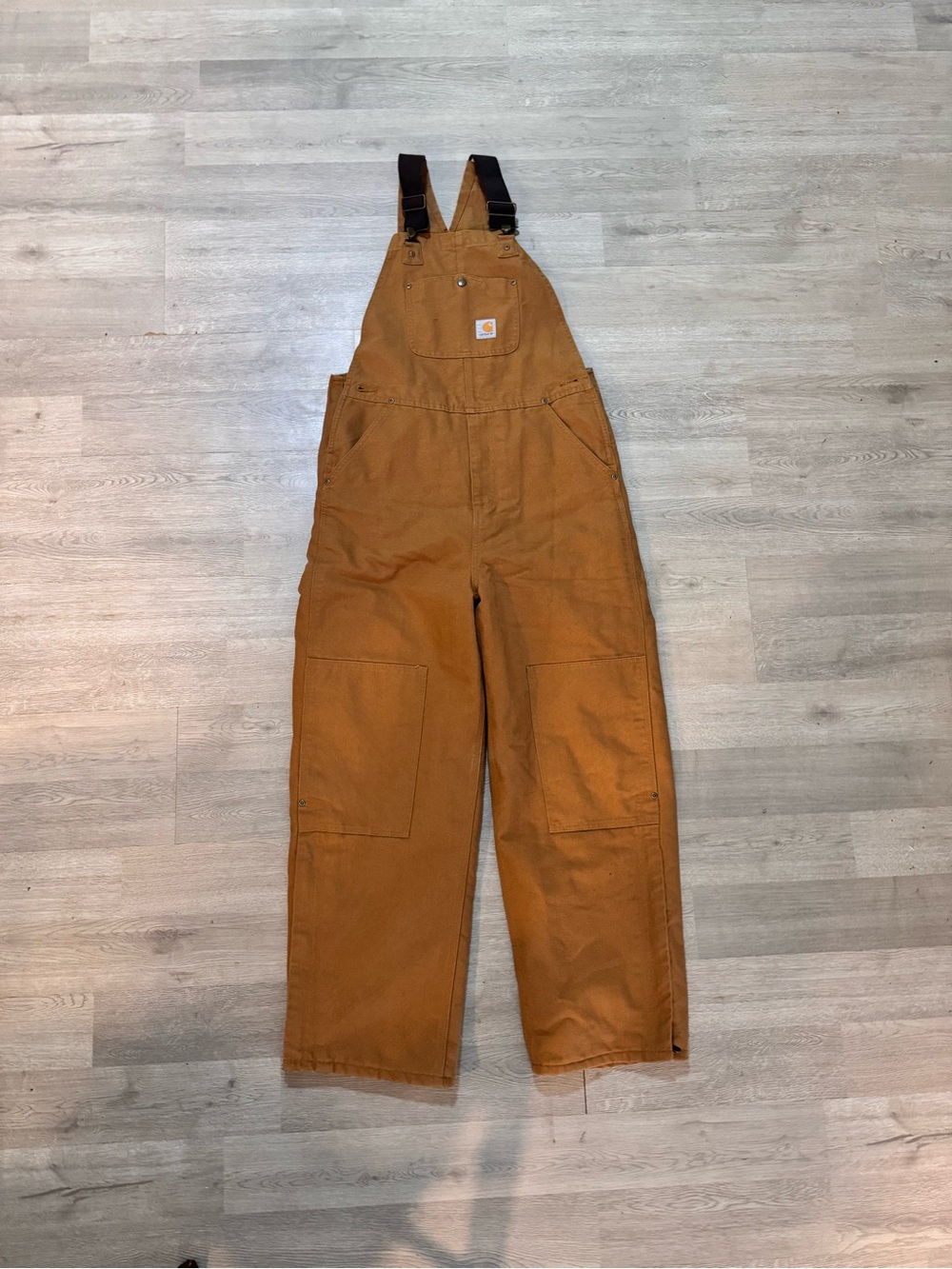 Carhartt women’s  Brown/Orange Workwear Overalls